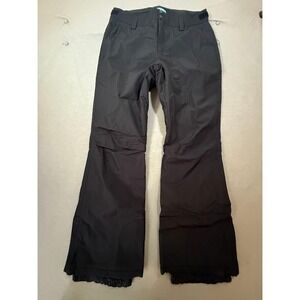 Roxy Dry Flight Black Ski Snowboard Pants Waterproof Insulated S 34x31.